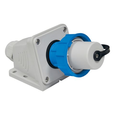 Angled Wall Mount Appliance Inlet