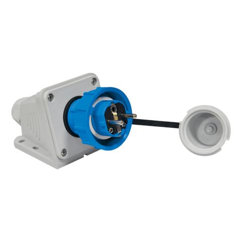Angled Wall Mount Appliance Inlet