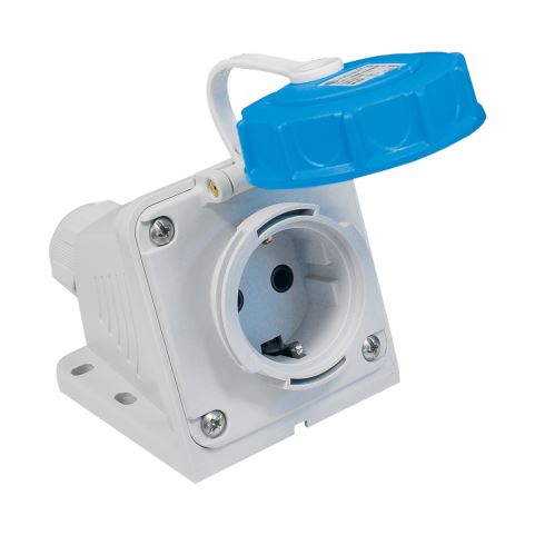 Angled Wall Mount Socket Outlet