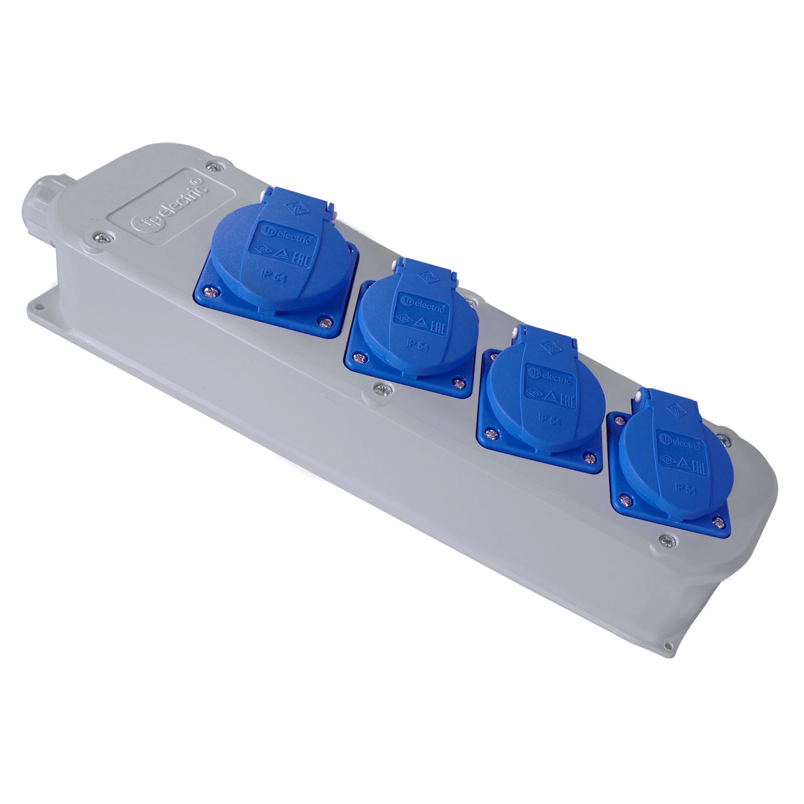 Polyamide 4-Way Group Socket | Rubber Plugs And Socket