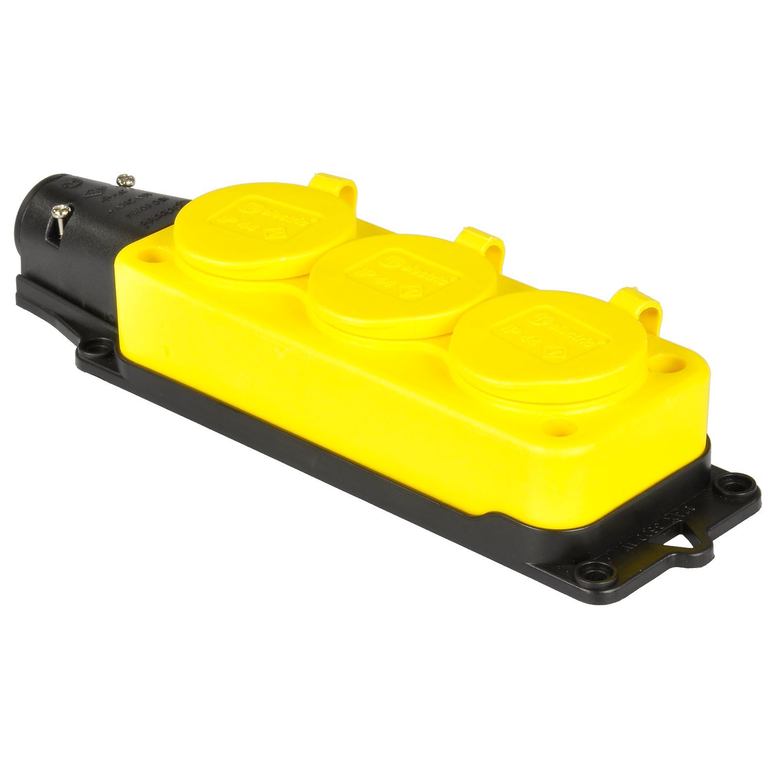 Three Way Socket Outlet | Rubber Plugs And Socket