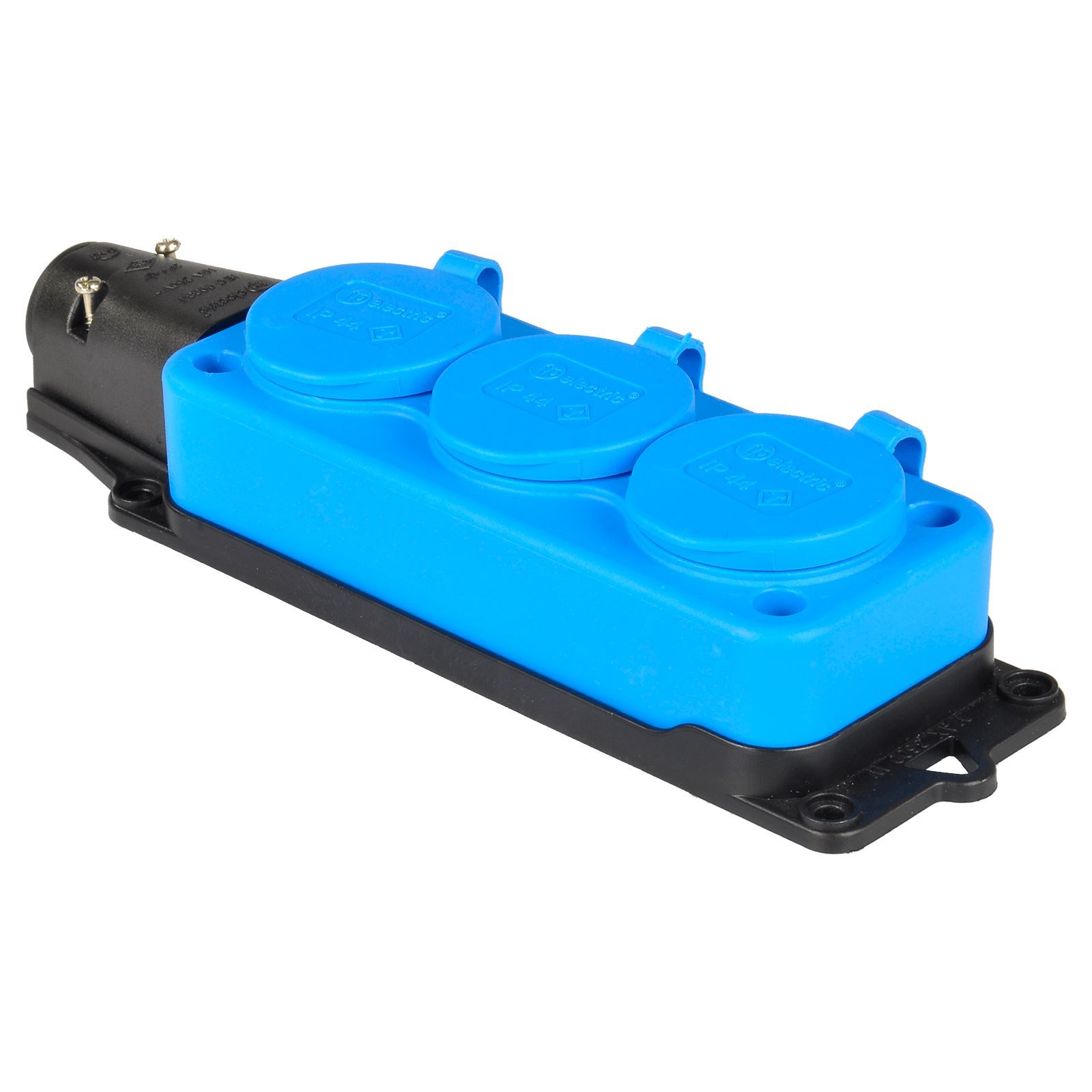 Three Way Socket Outlet | Rubber Plugs And Socket