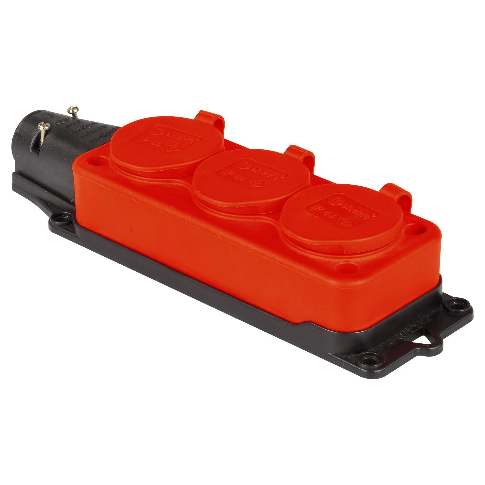 Three Way Socket Outlet | Rubber Plugs And Socket